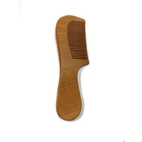 bamboo comb with handle