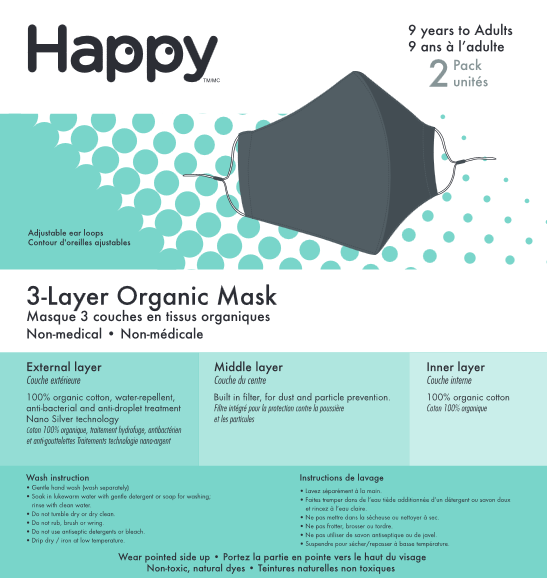 Face Mask, Happy product details