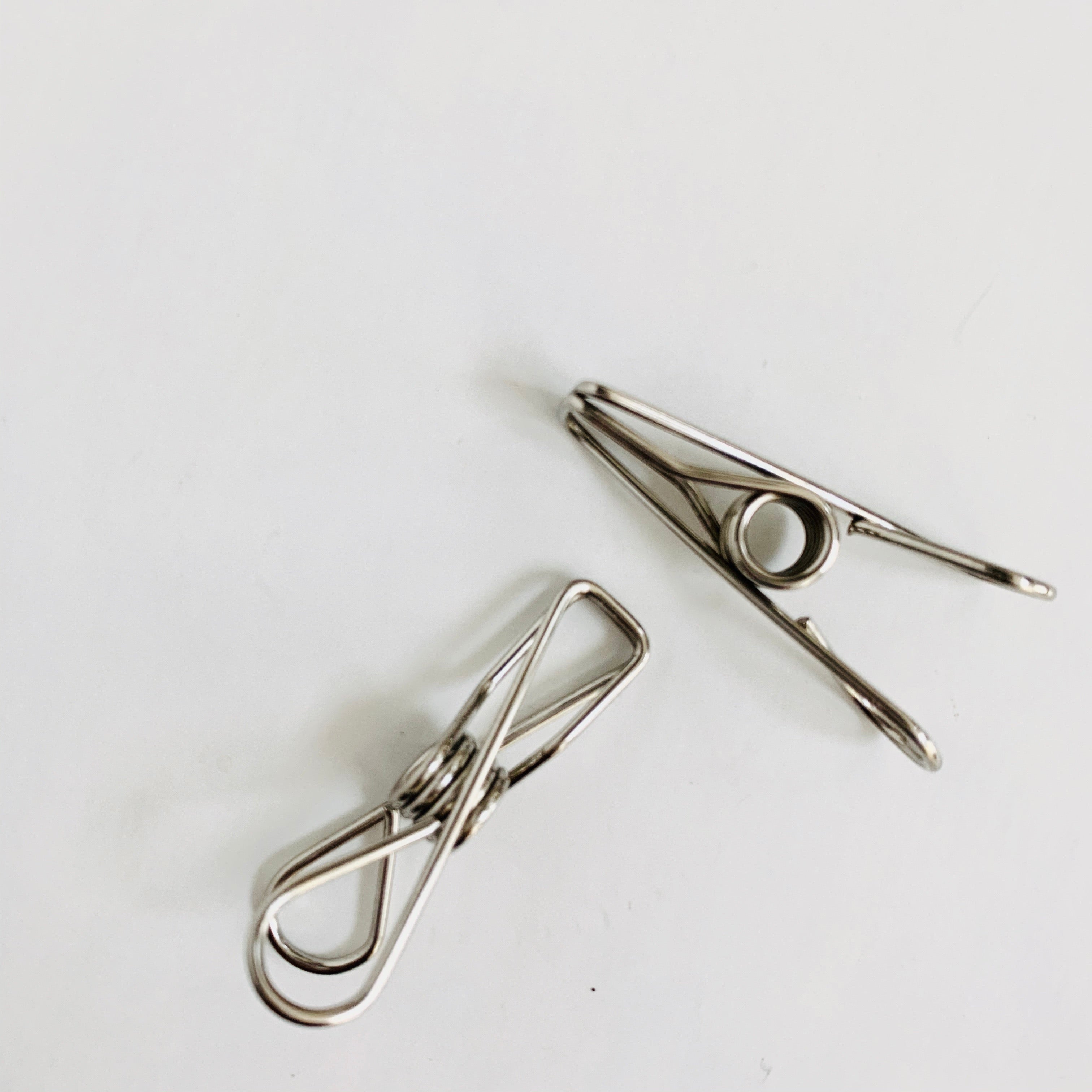 Stainless Steel Clothes Clips, 20 pack | eco+amour