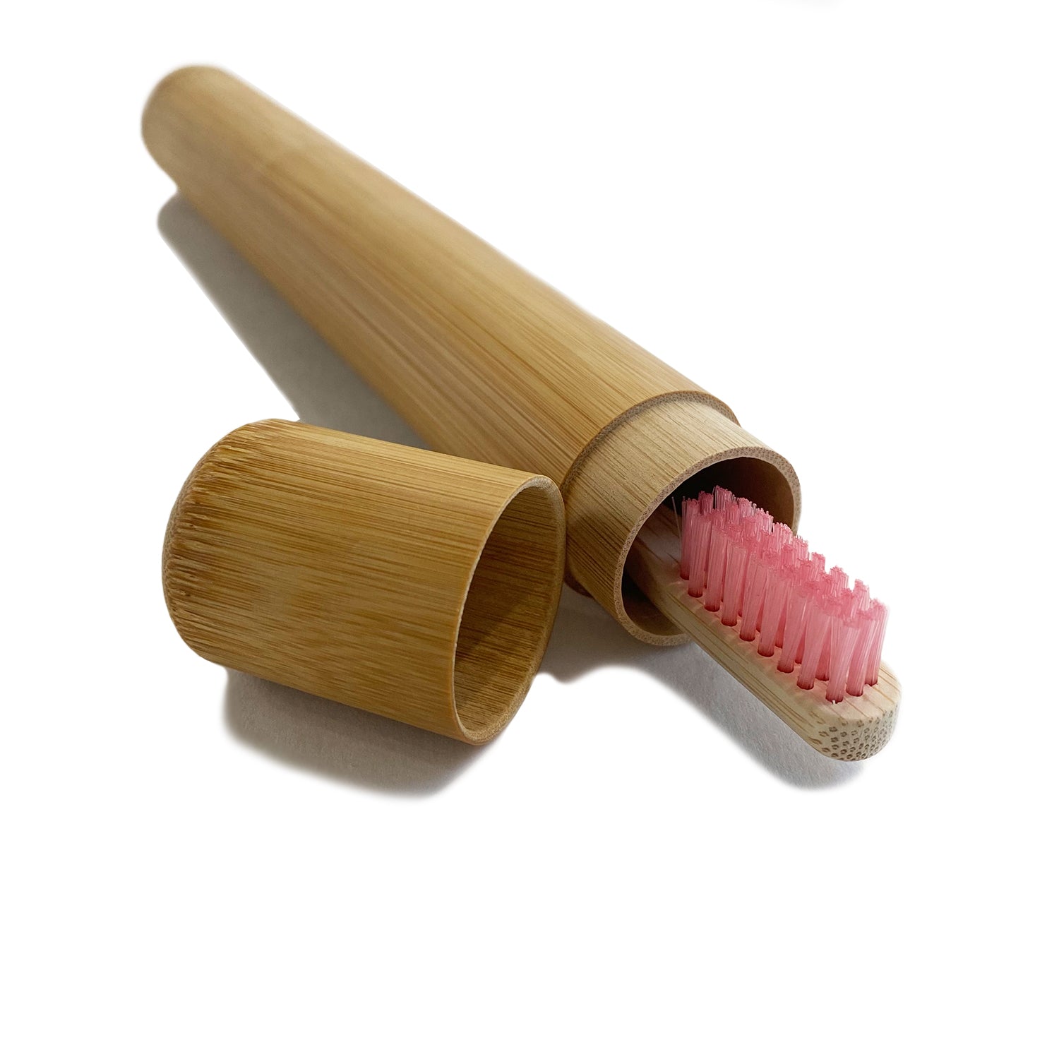 bamboo toothbrush holder